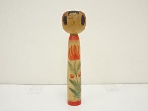 郷土玩具　渡邊忠蔵造　こけし（30.3cm）